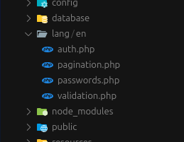 Before Localization - User Edit Form