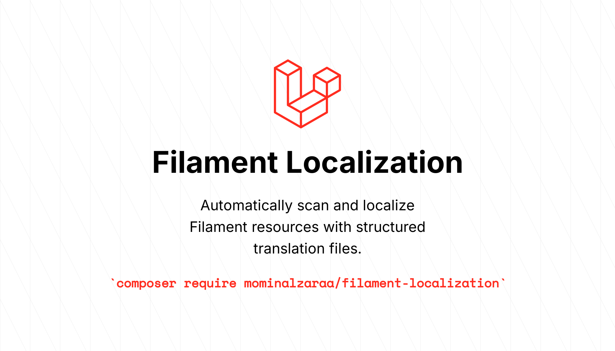 Filament Localization Banner