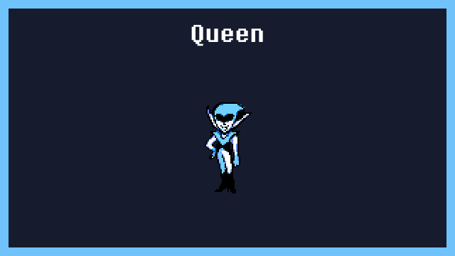 Deltarune Motifs - Queen Motif