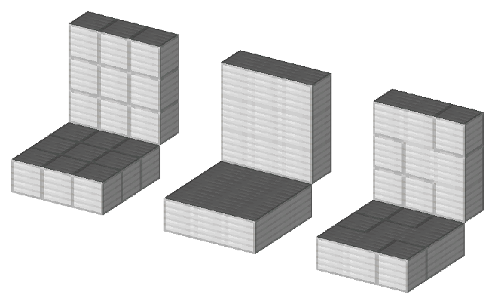 Ordinary, connected and mixed texture patterns