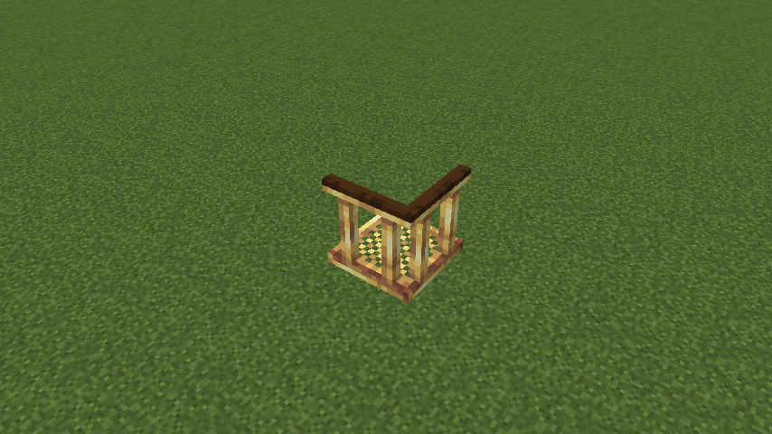 Catwalk rotating with its built-in railings