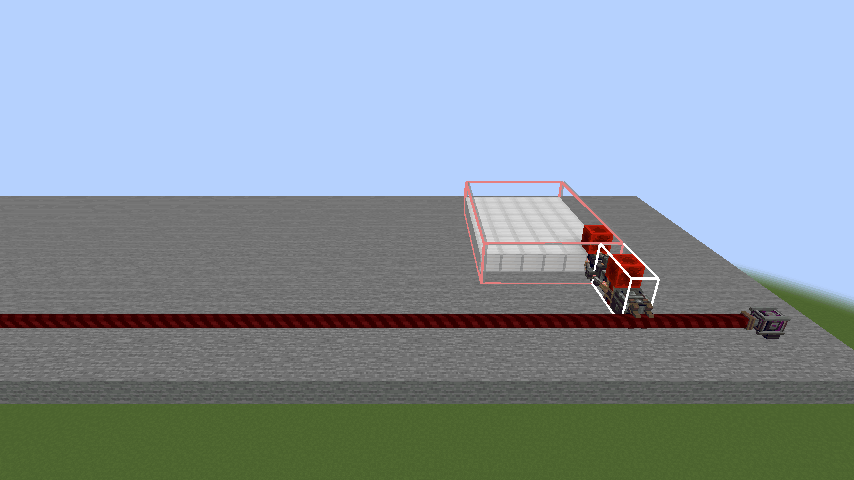 Gantry moving a docked sublevel, shown with F3+B bounds