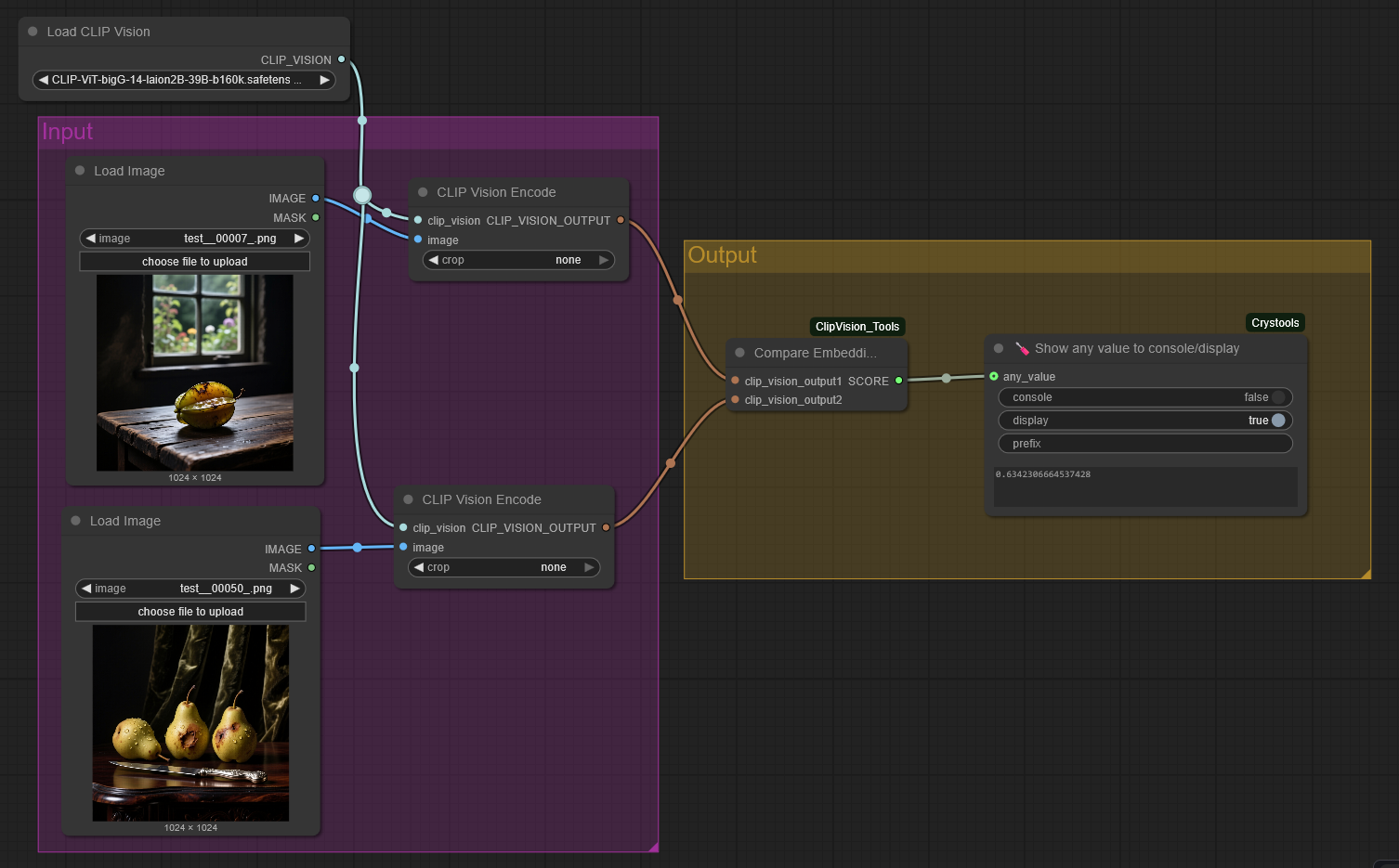 Simple image comparison