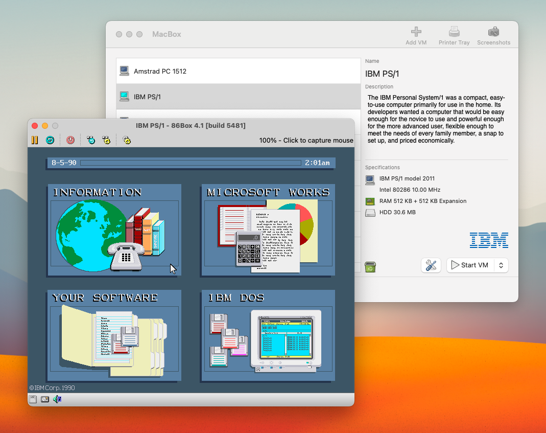 MacBox screenshot 2
