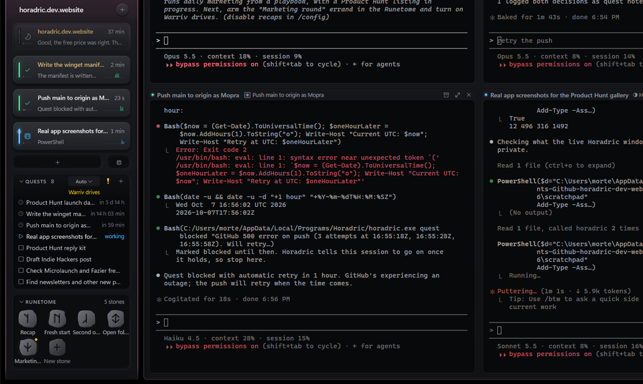 Horadric tiles on the Windows desktop