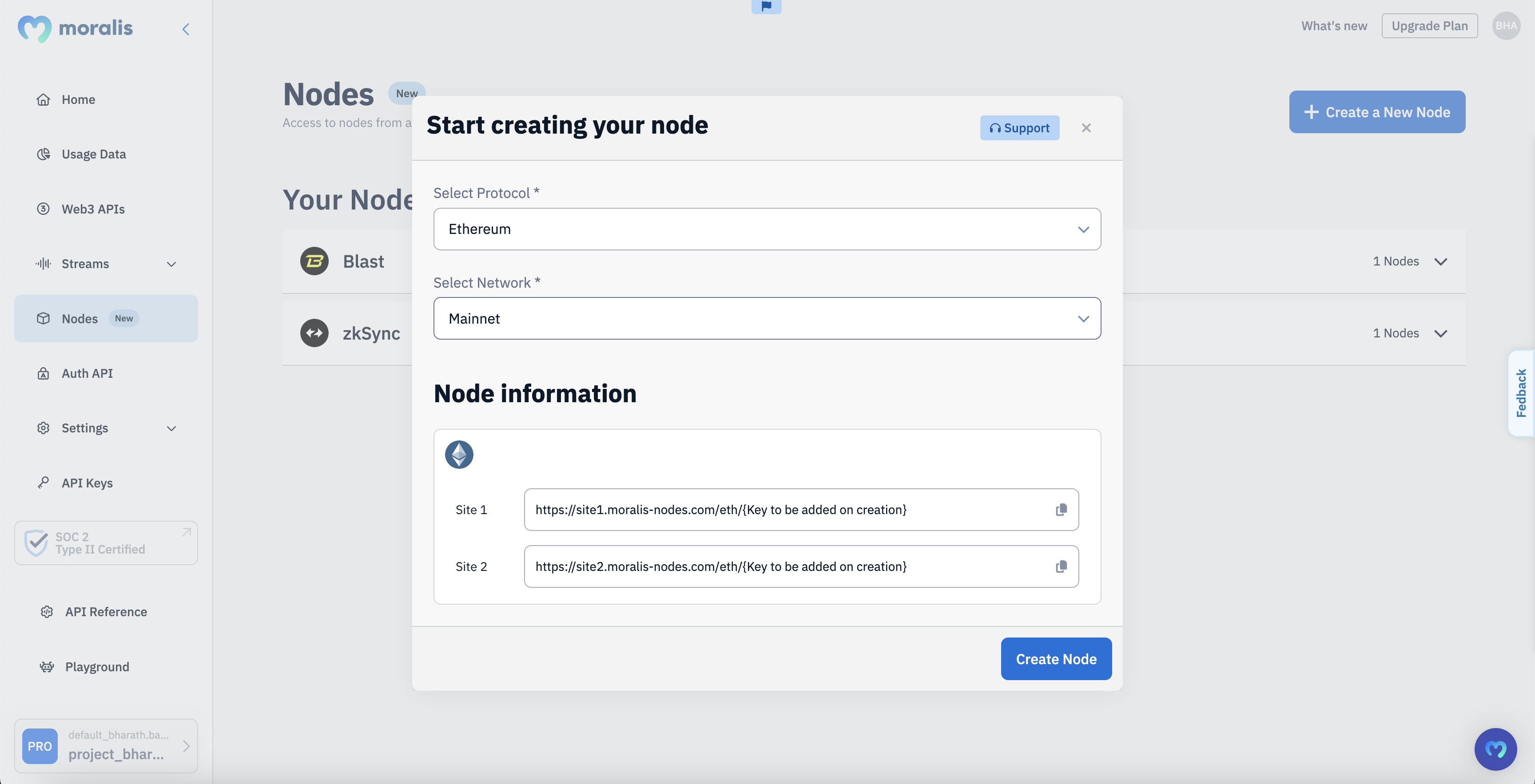 Create a New Node