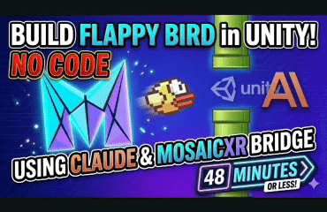 Flappy Bird built in Unity by Claude — 48 minutes, no manual code