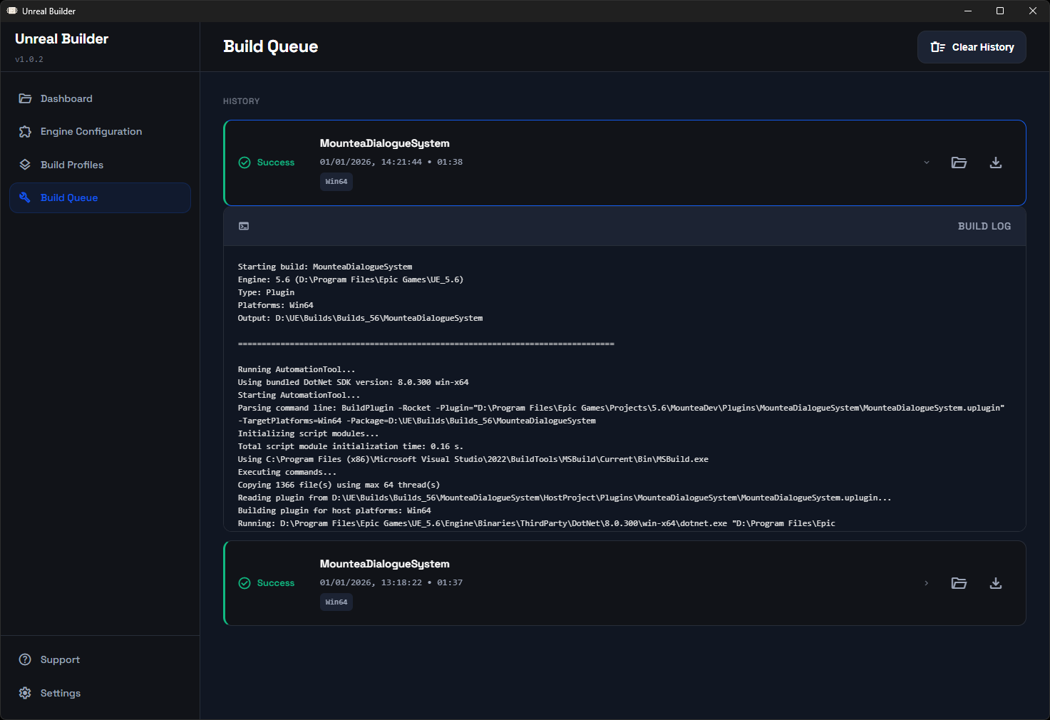 Build Queue