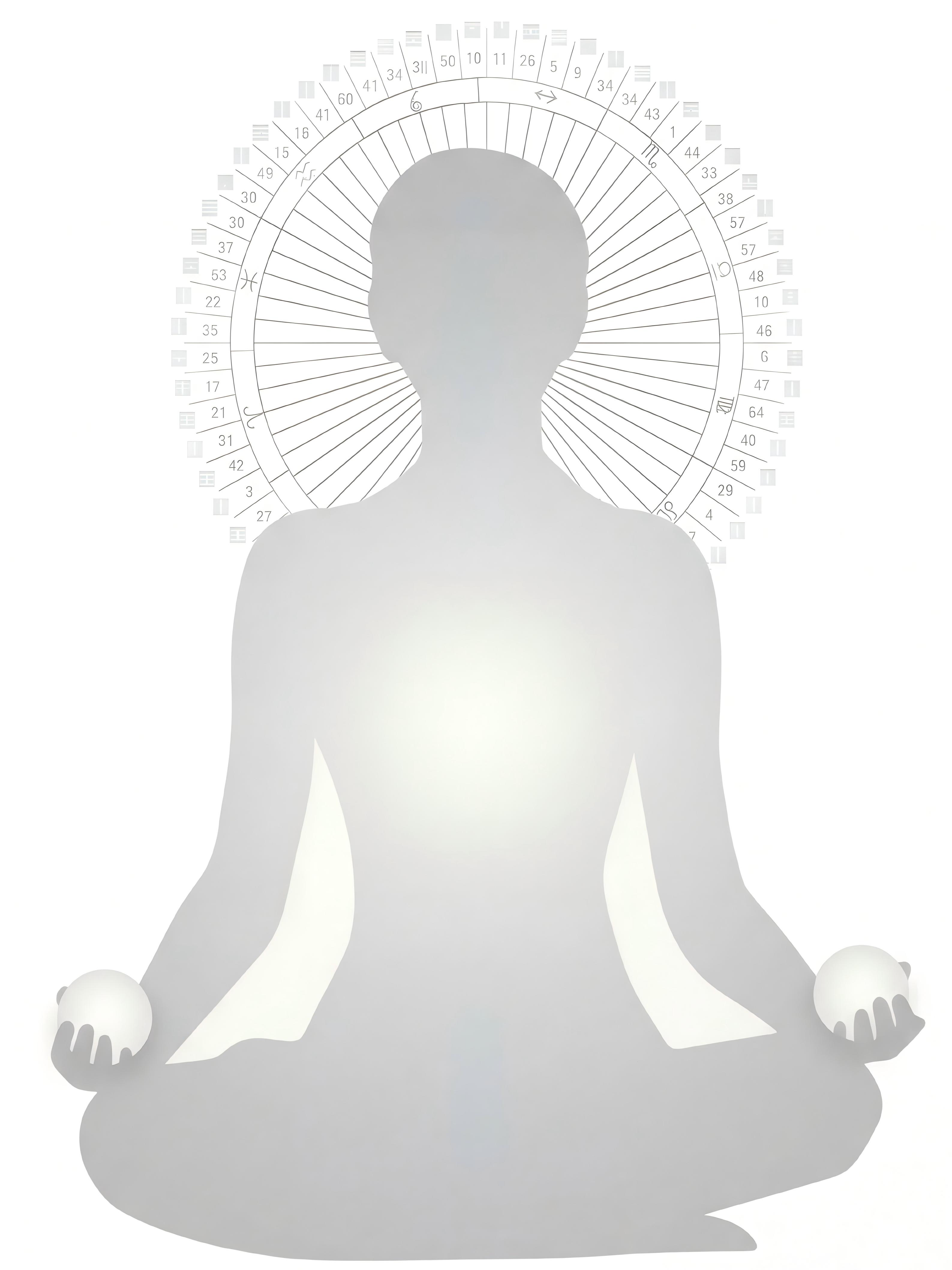 人类图脉轮底图