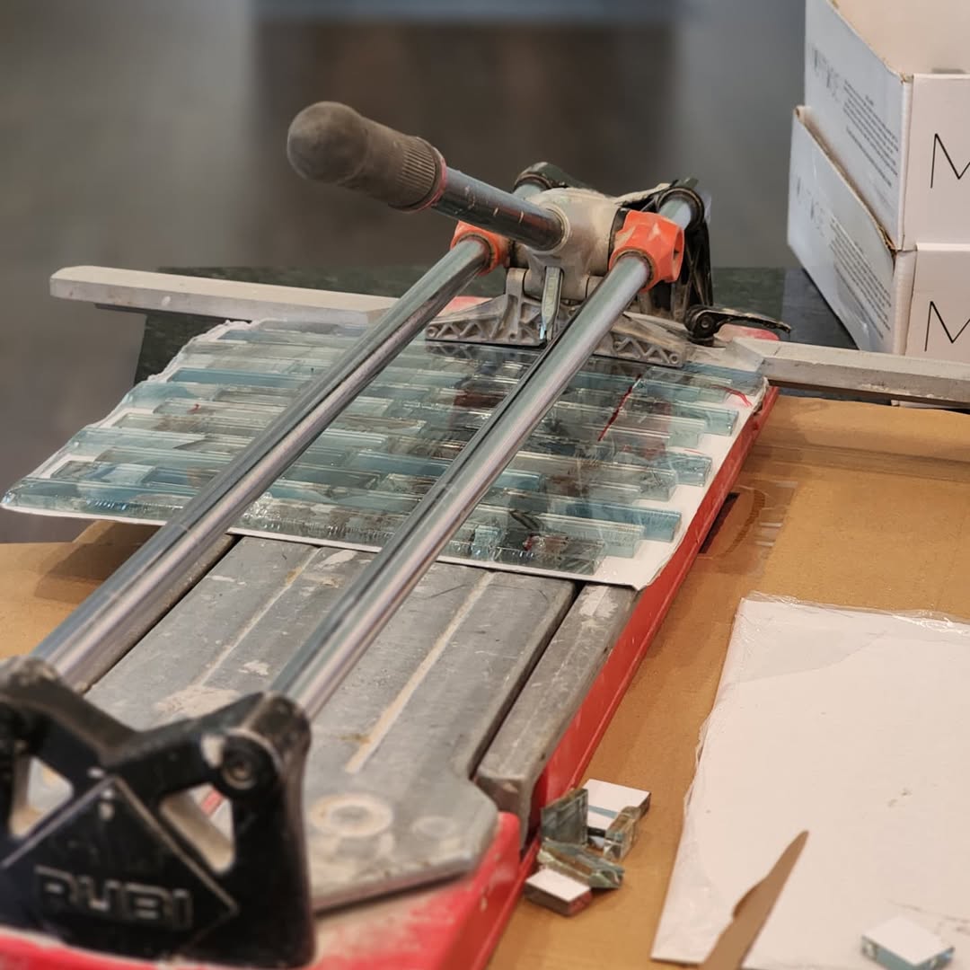 Kitchen backsplash project