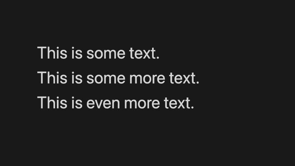 Toggling lines one-by-one