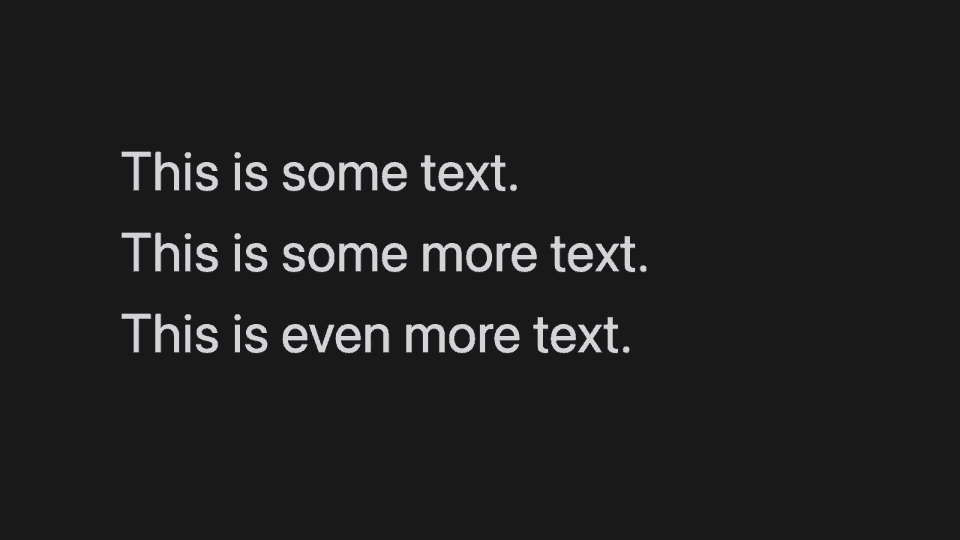 Toggling a selected range of lines