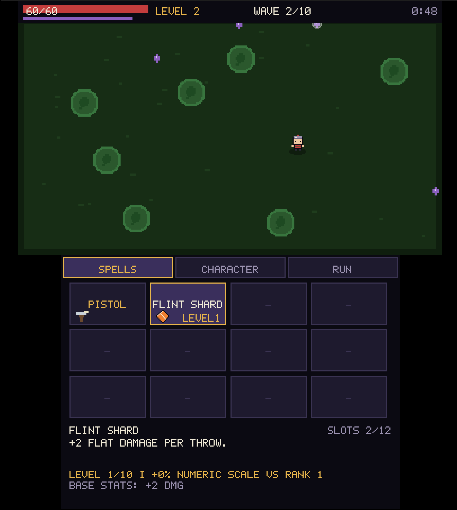 Abyssal Eclipse 3DS in-game screenshot