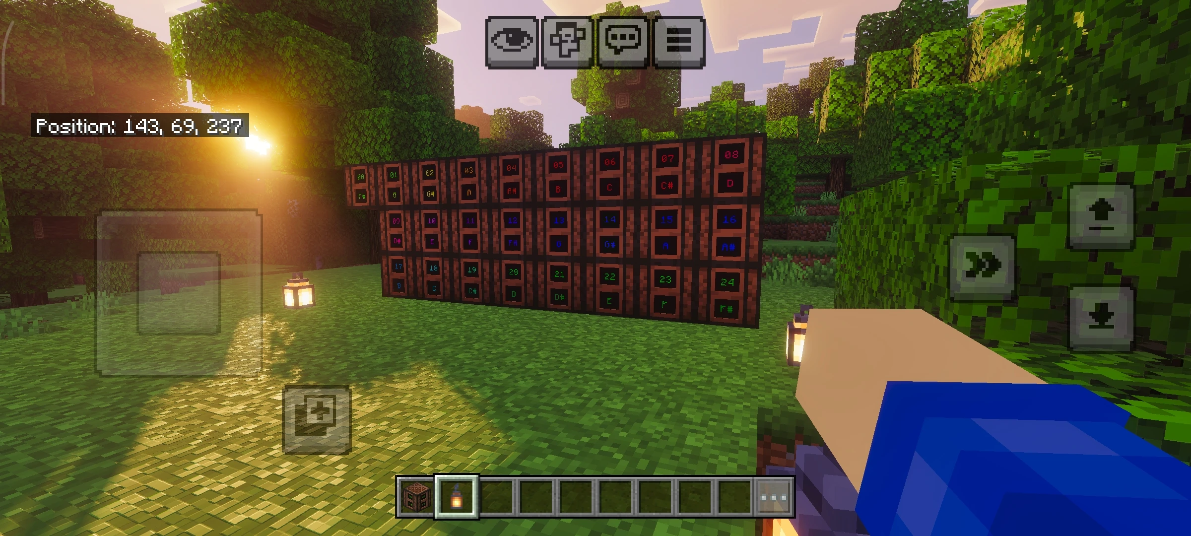 Visual Noteblock Pitch (Bedrock)