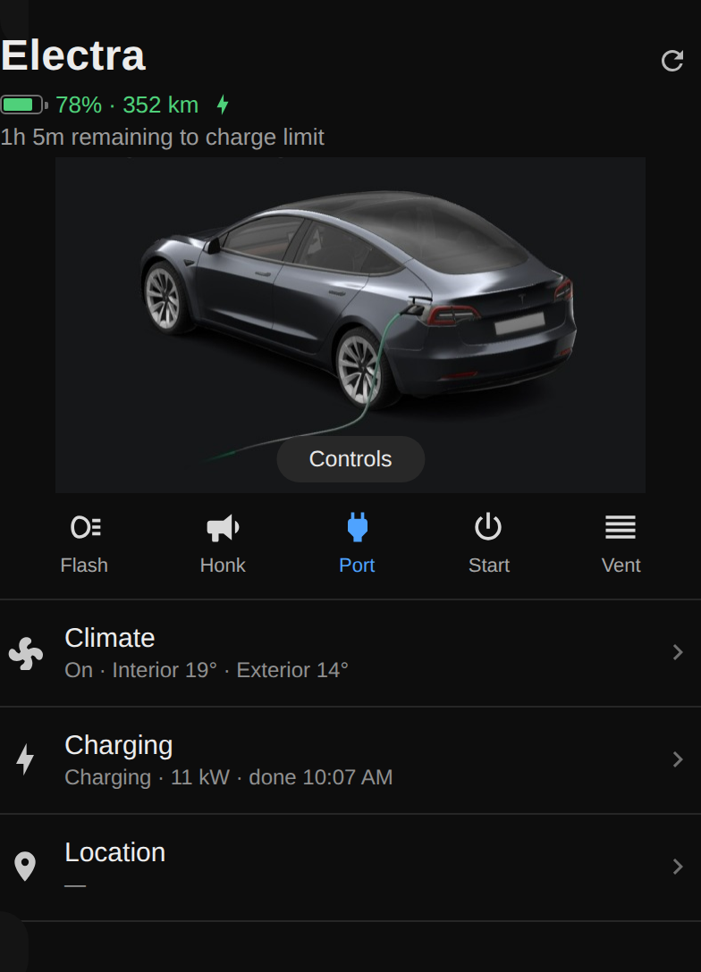 Charging