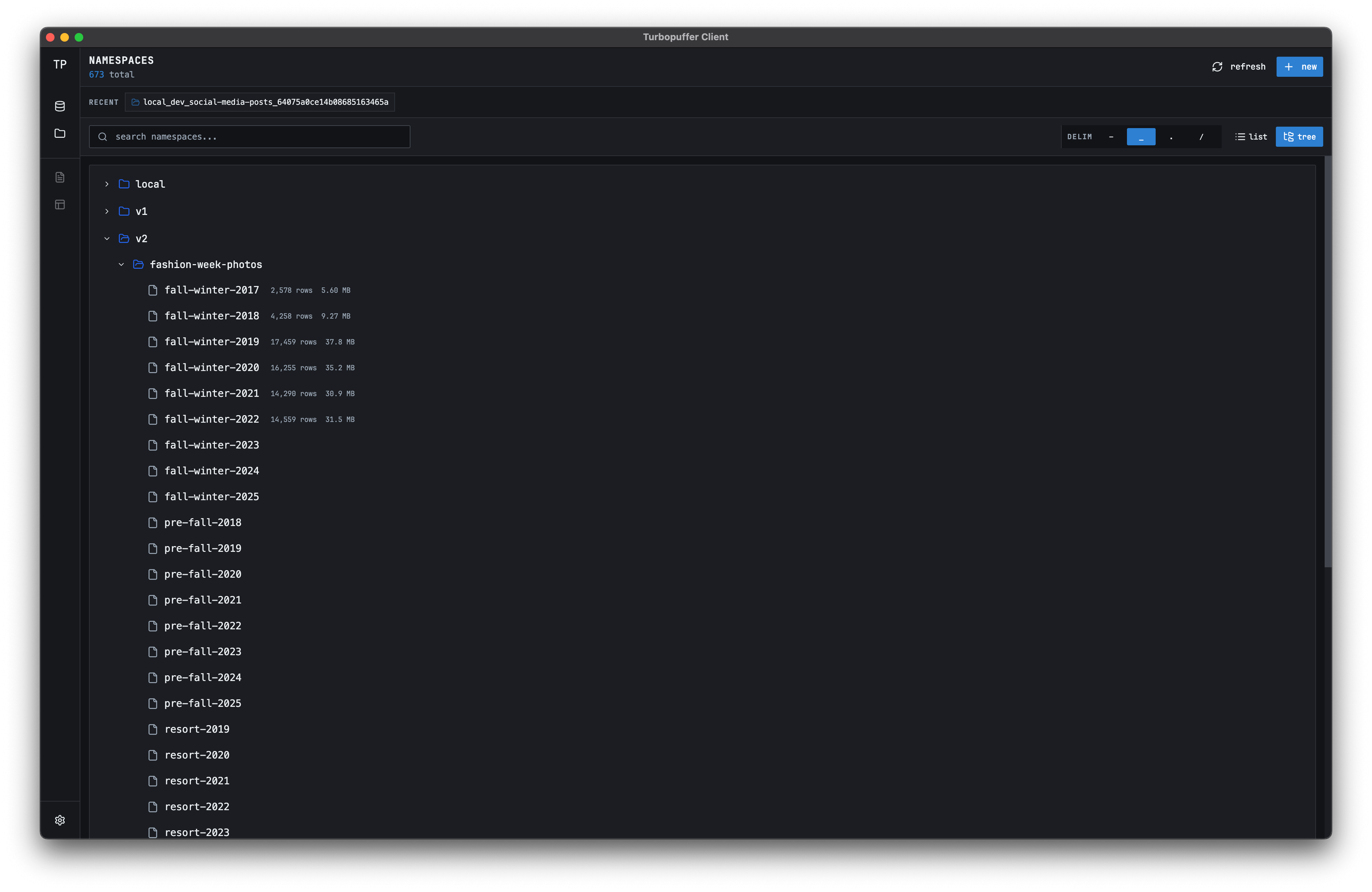 Namespaces