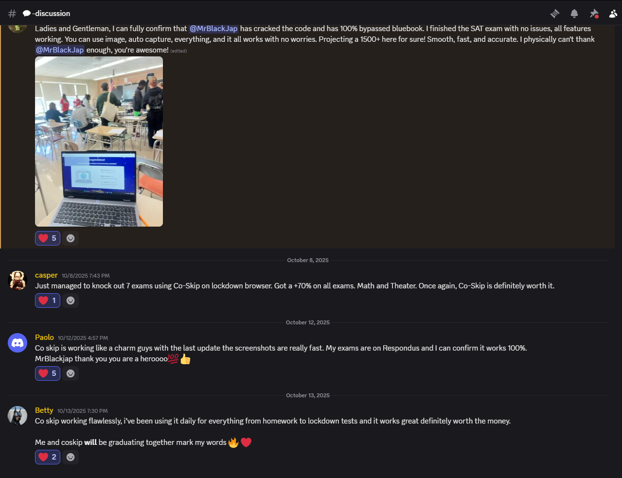 Testimonial collage 1