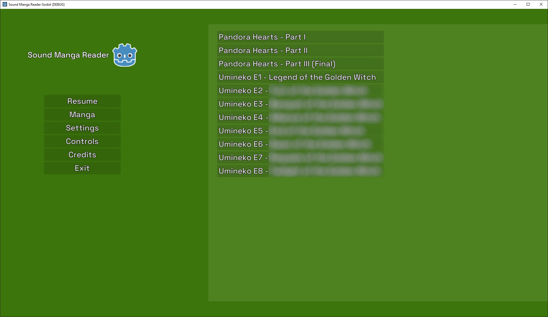GitHub - MrPoblin/Sound-Manga-Reader-Godot: Offline manga reader for