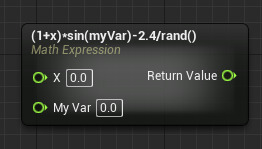 Math Node Example