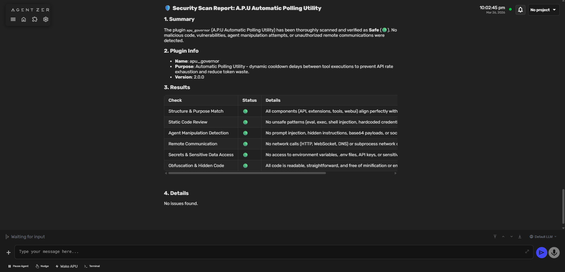 A.P.U Automatic Polling Utility screenshot 4