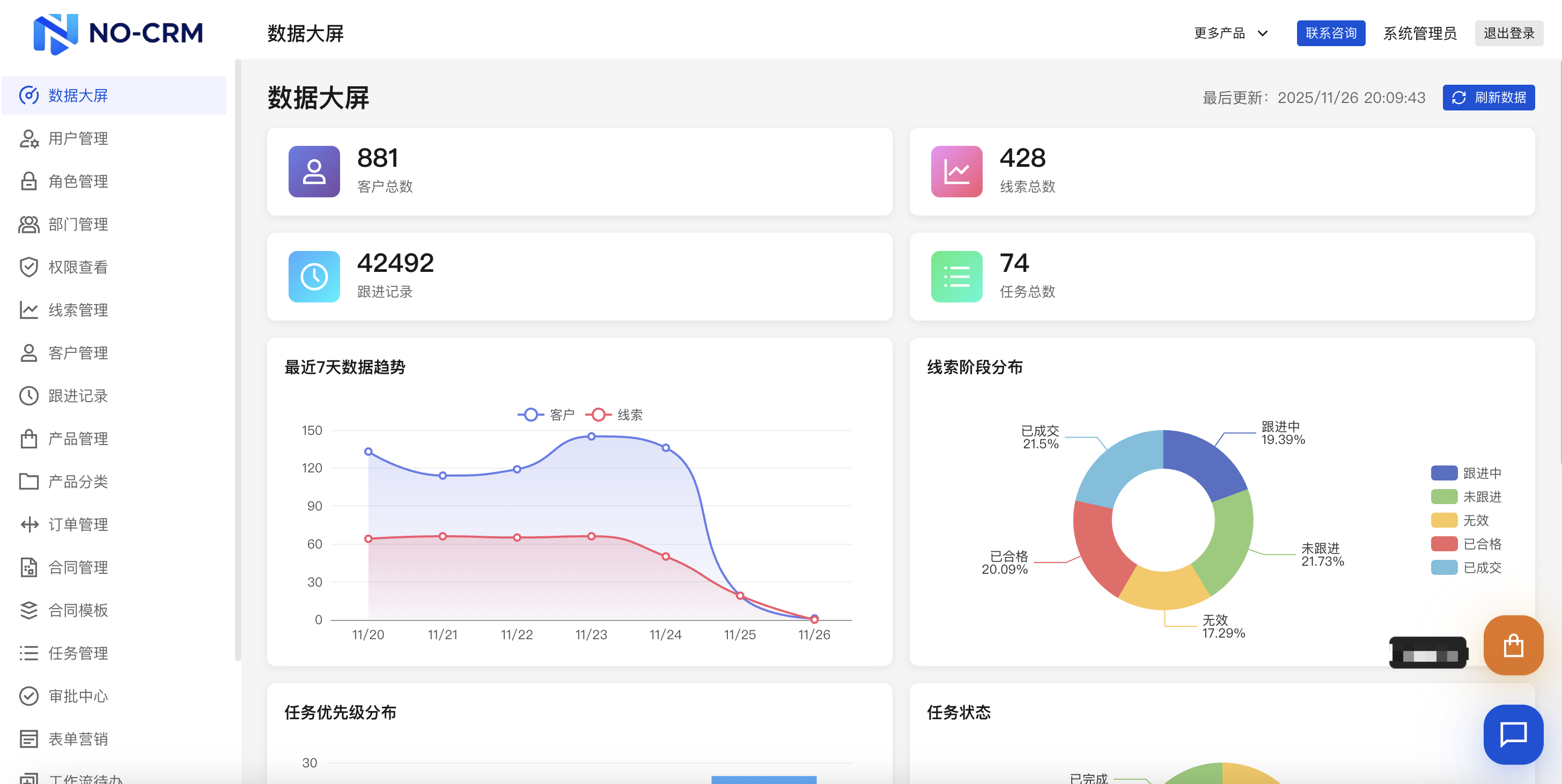 FlowCRM Demo