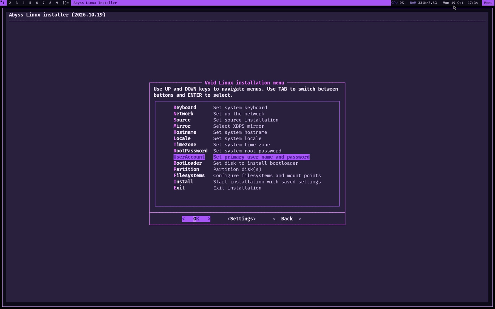 Installer