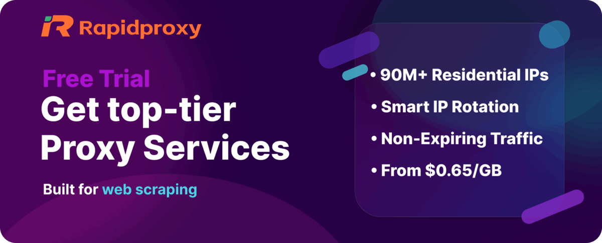 RapidProxy — Unlock Scalable Web Data for Your Business