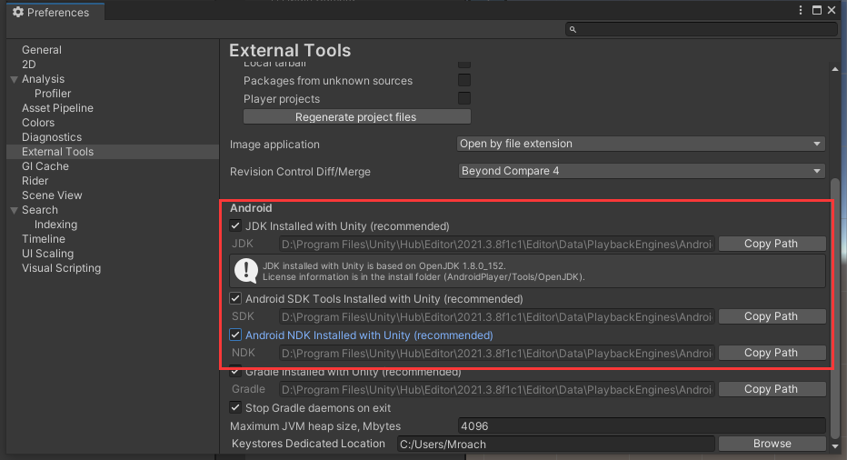 Unity构建apk – Mroach's blog – 个人记录用