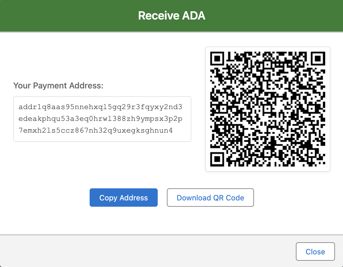Transaction Receiving