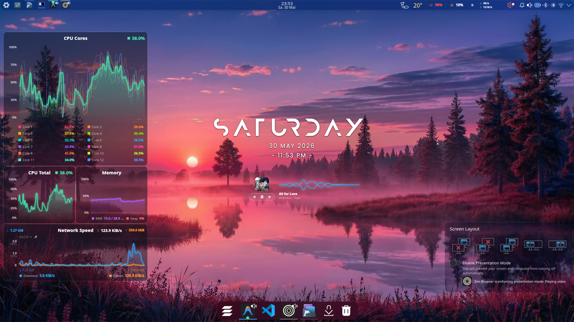 KDE Plasma 6 desktop