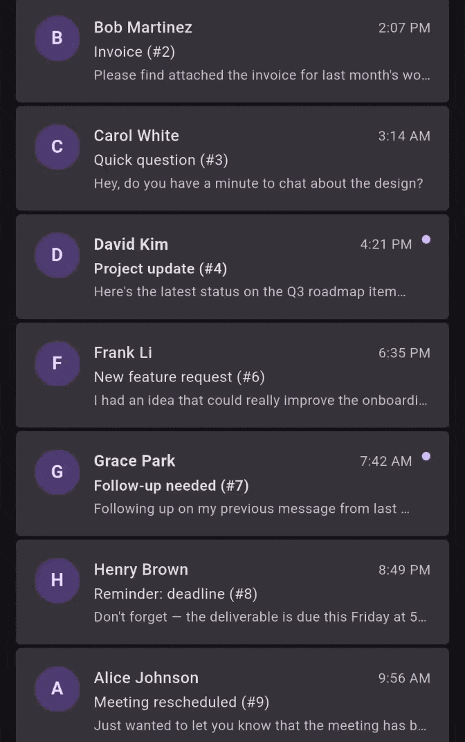 Dismissible M3E High Pull