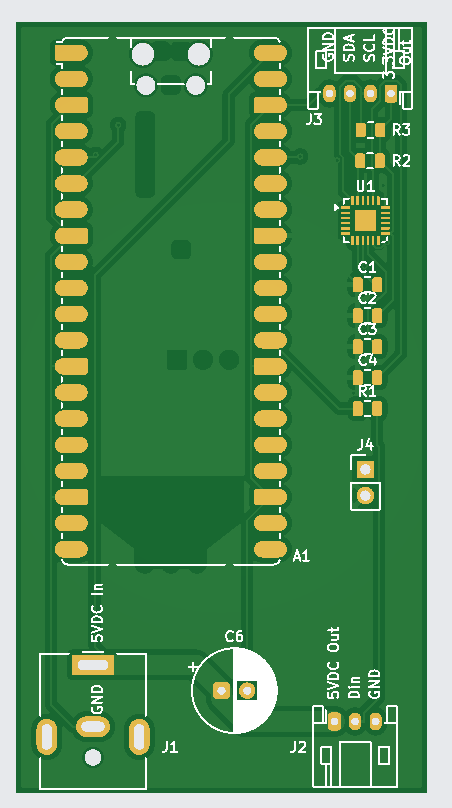 Pi pico mpu6050-light, from the project README