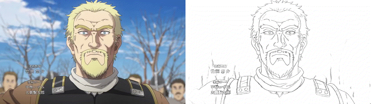 イラストを線画に変換する Anime2sketch が登場 Gigazine