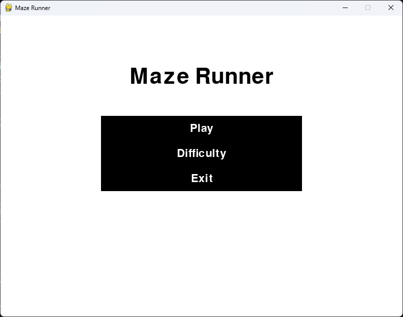 Github muktadirhassan maze runner