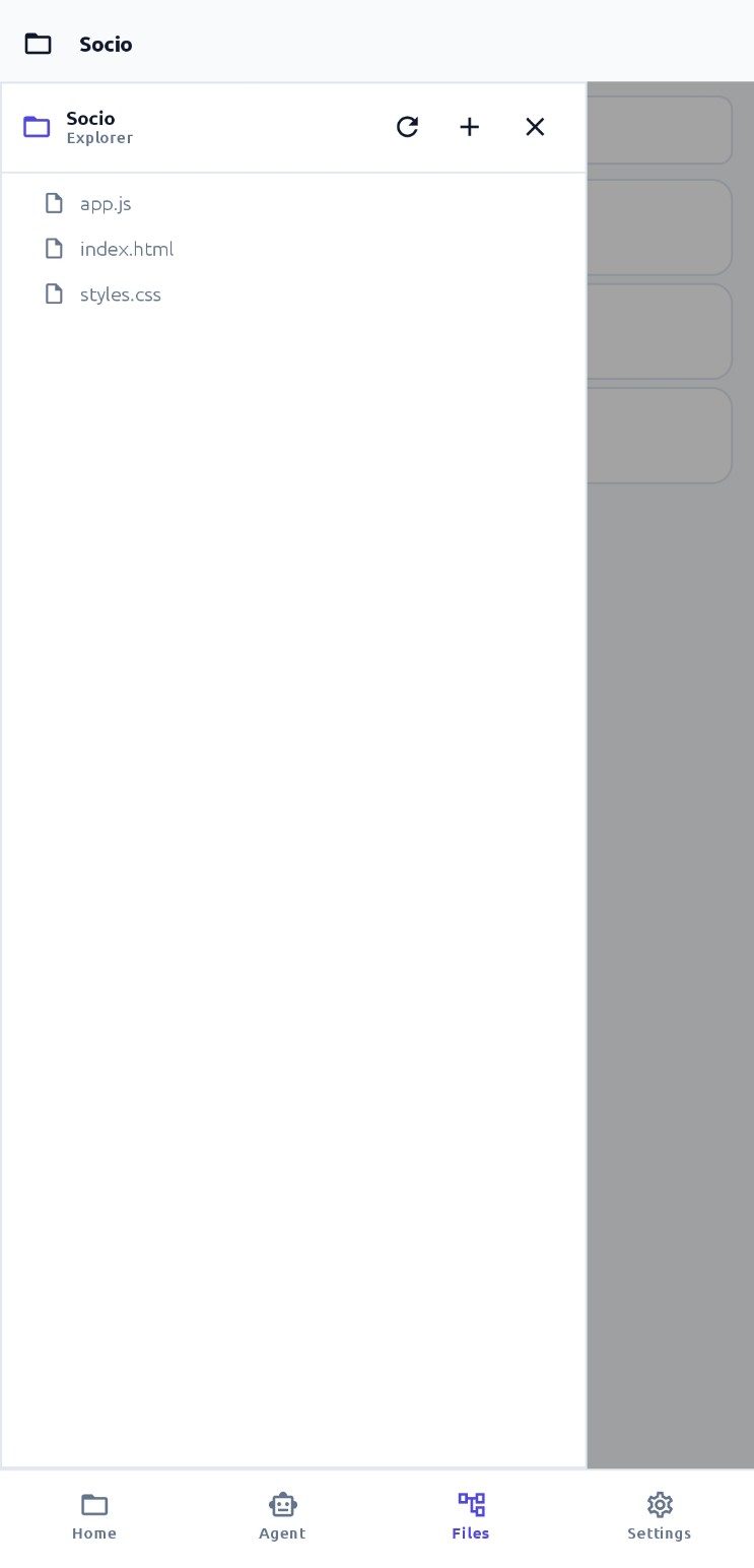File explorer