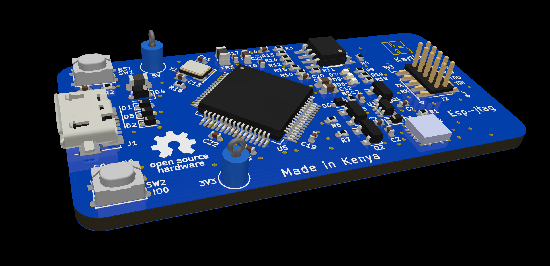 ISO 3D view PCB layout