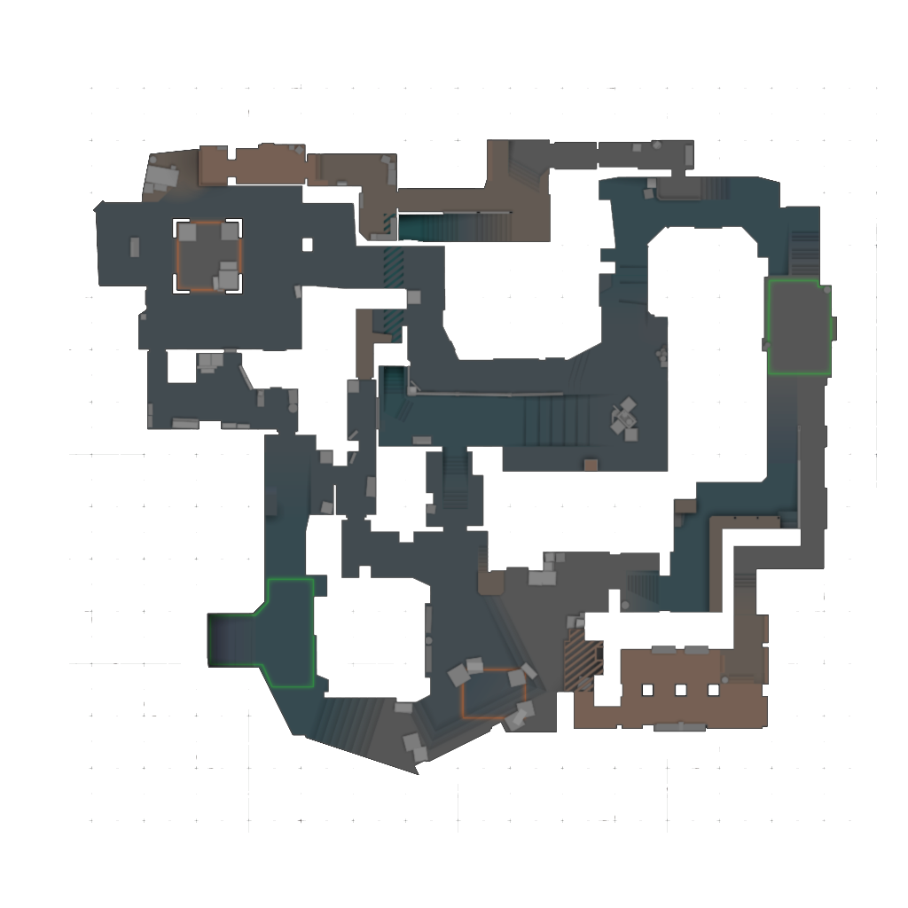 Mirage radar / overview with standard callouts