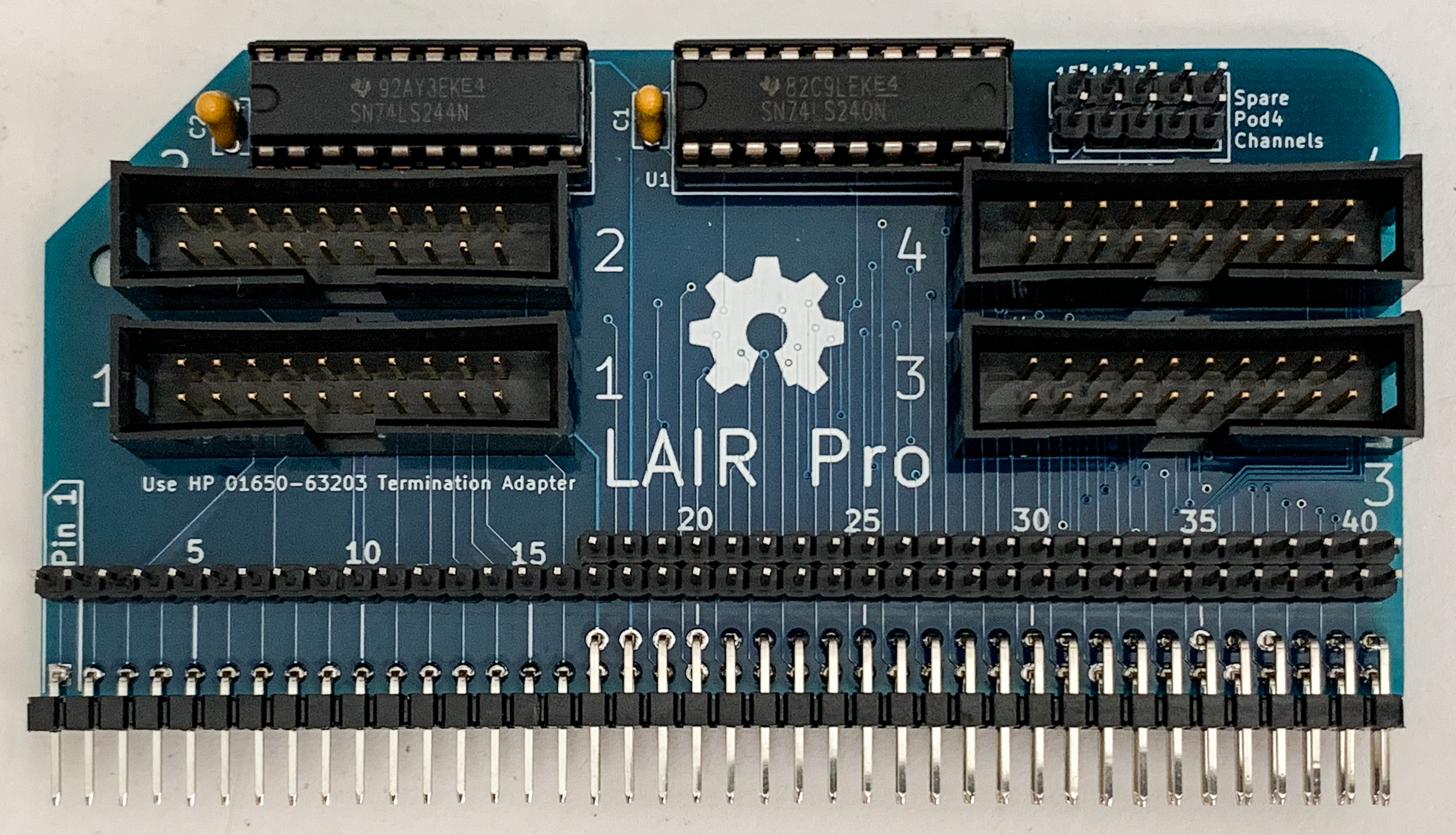 LAIR Pro Logic Analyzer Interface for RC2014 Pro Bus, from the project README