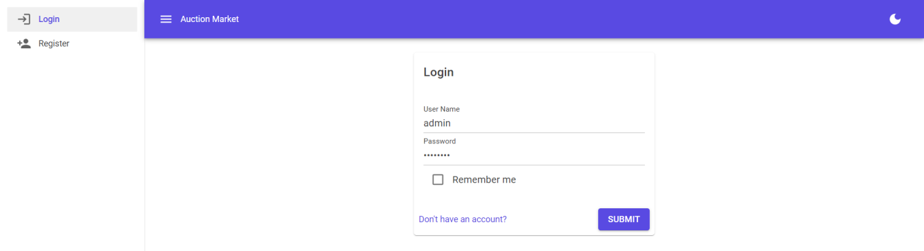 User Login