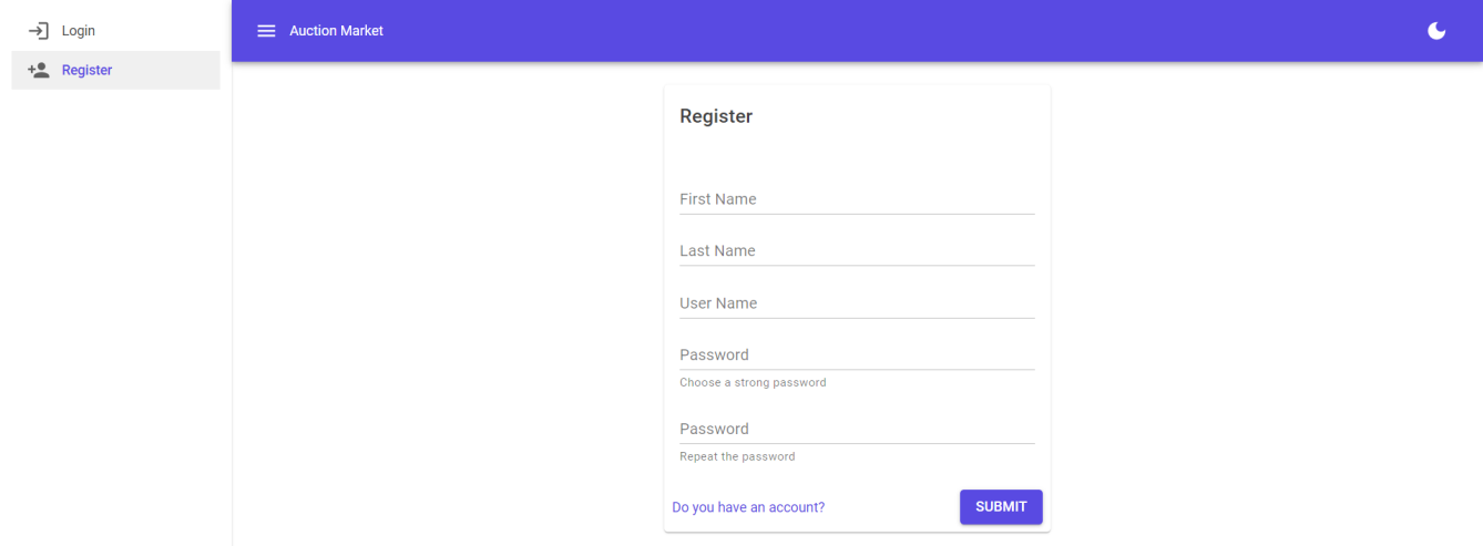 User Register