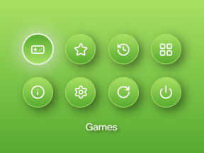 Minimal Round Grid Lime