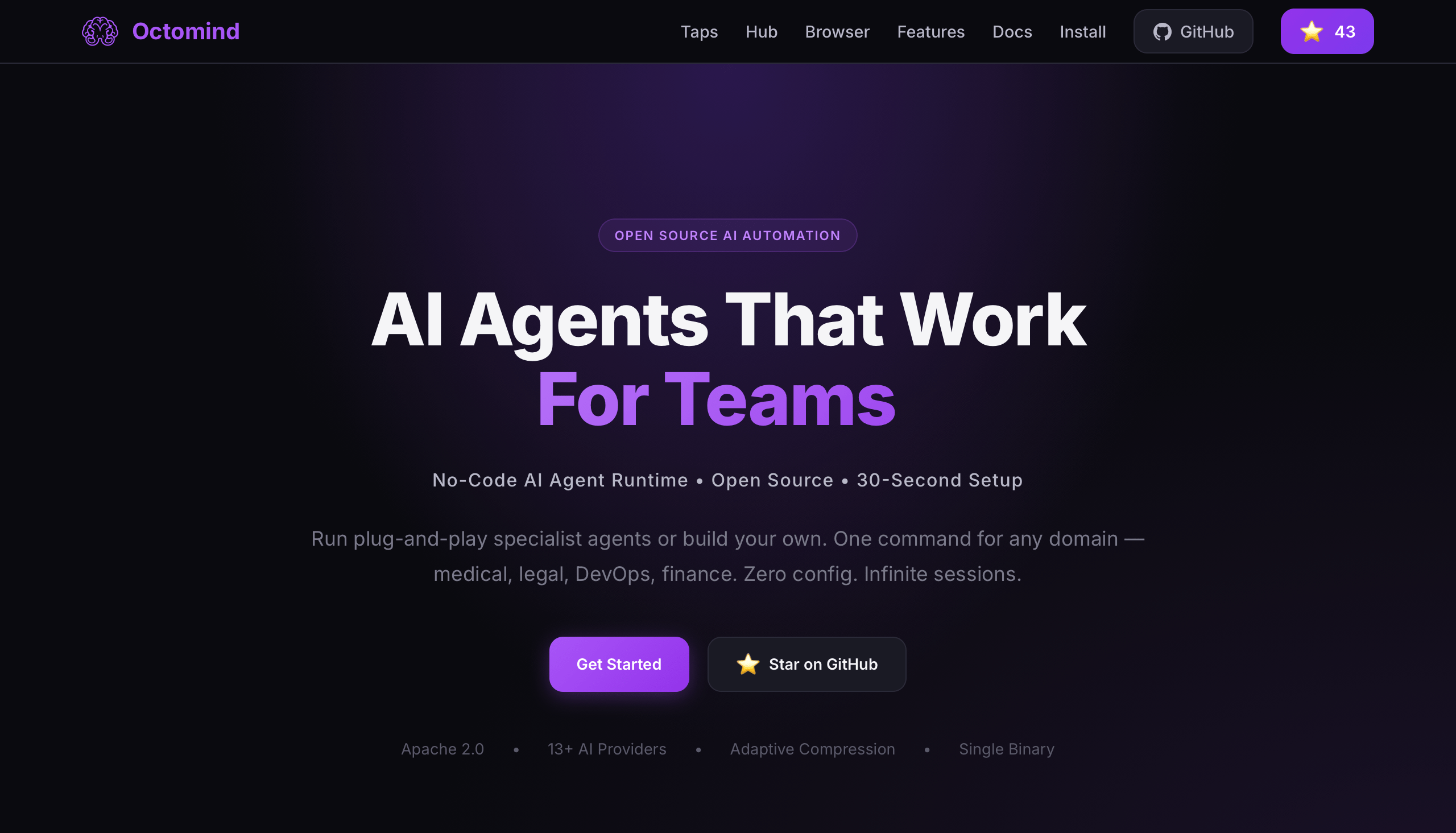 Octomind — AI Agent Runtime
