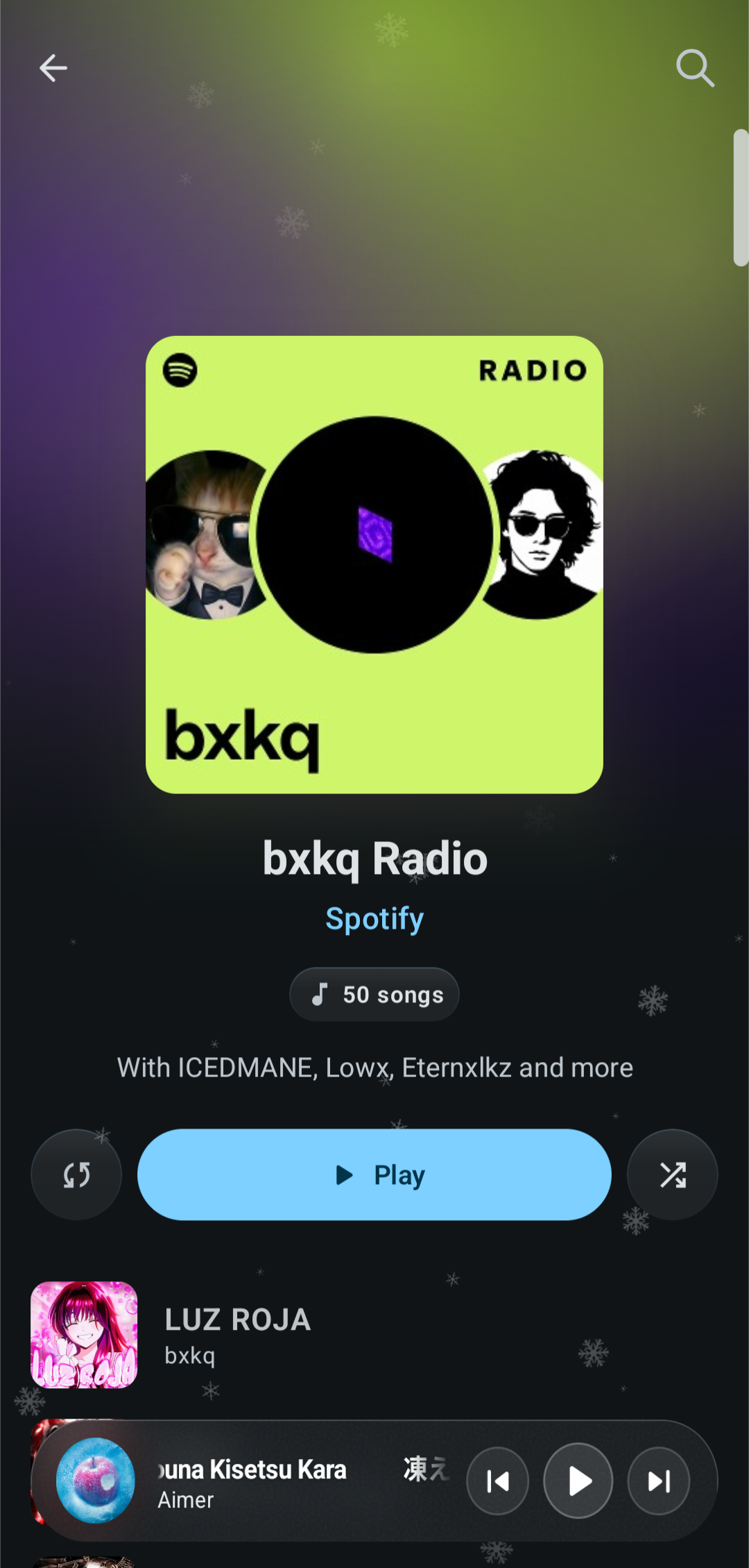 Spotify Radio