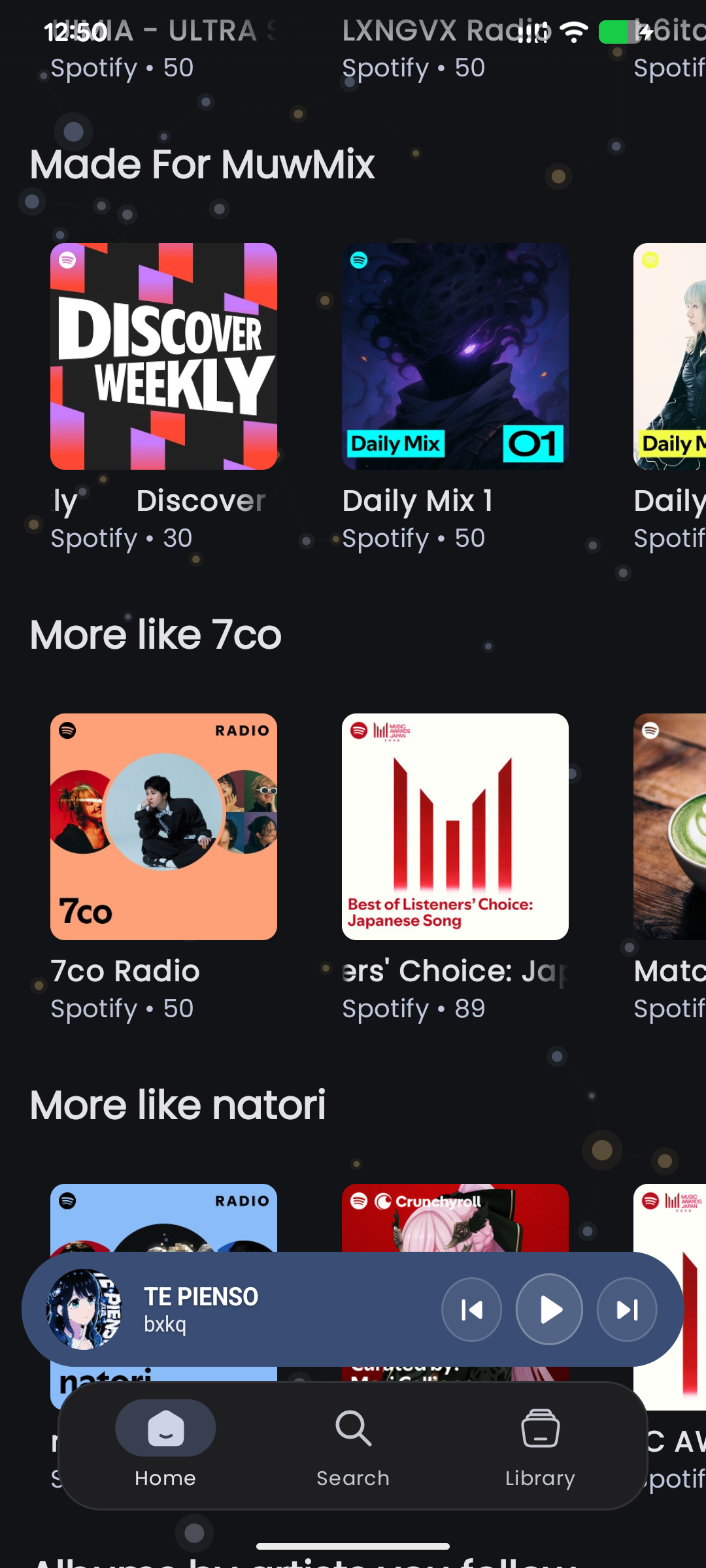 Spotify Screen