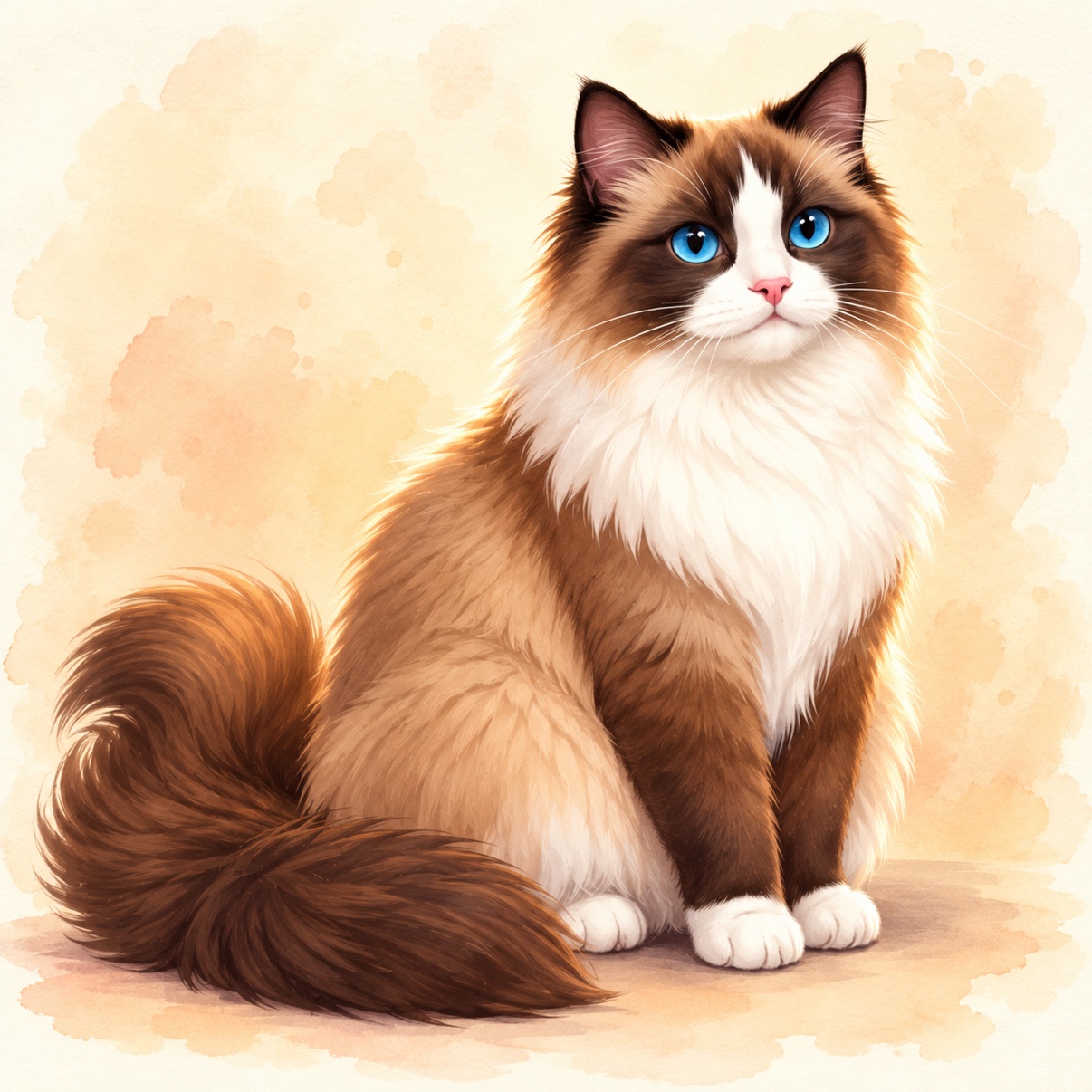 Harlow's approved painted storybook portrait