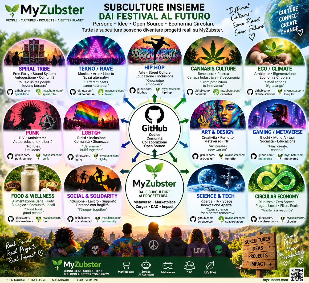 Sottocultura GitHub e open source MyZubster