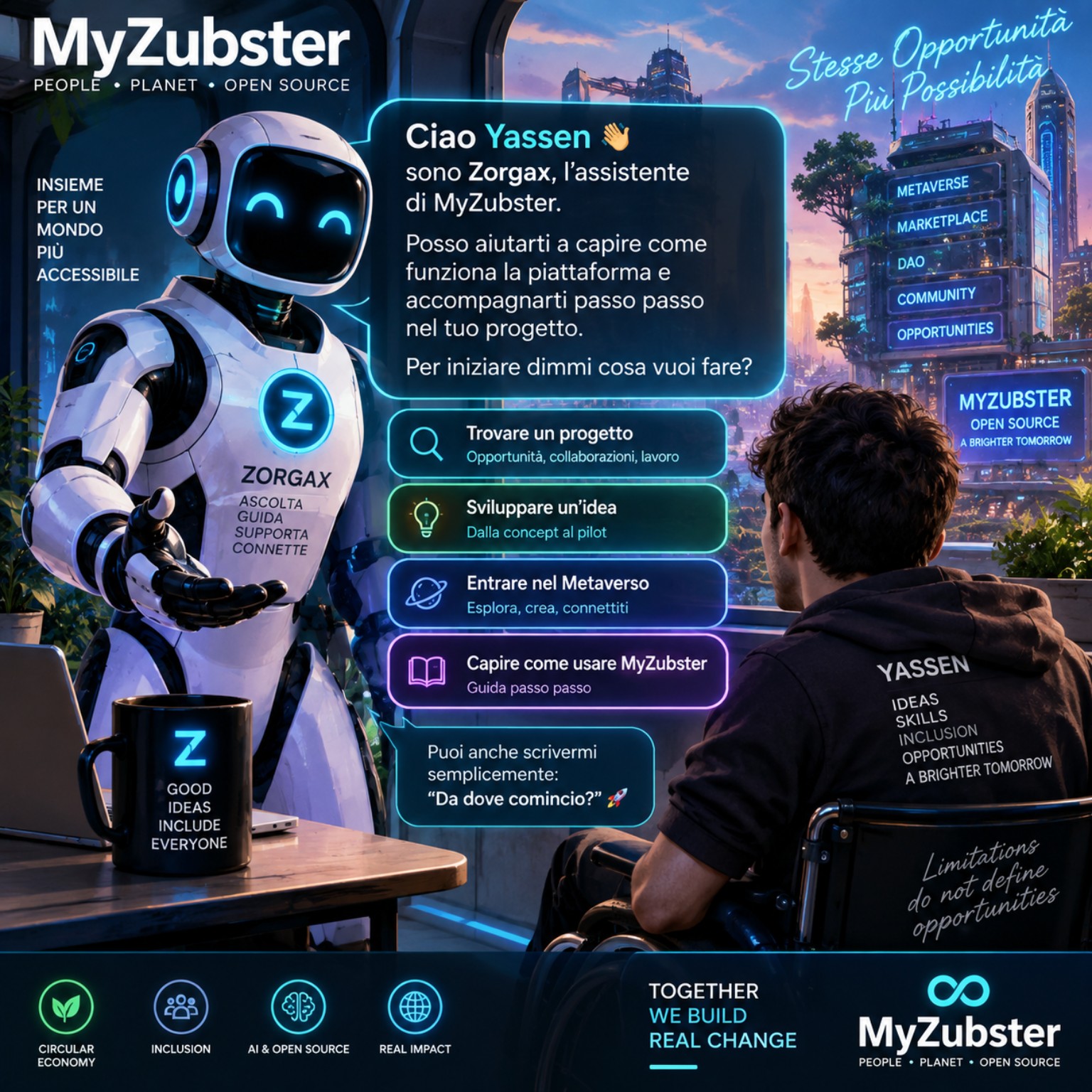 Yassen e Zorgax, benvenuto in MyZubster