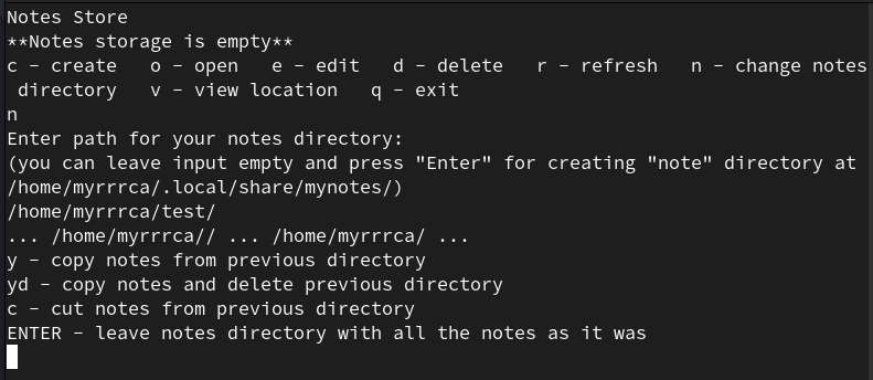 Notes Overview 1