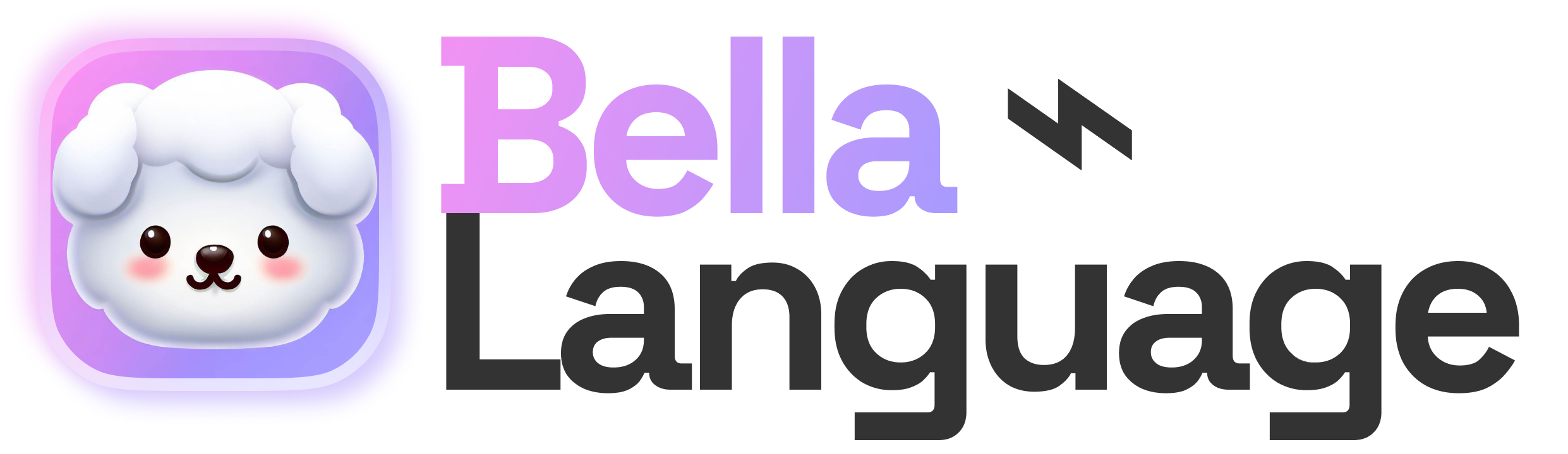 Bella language logo