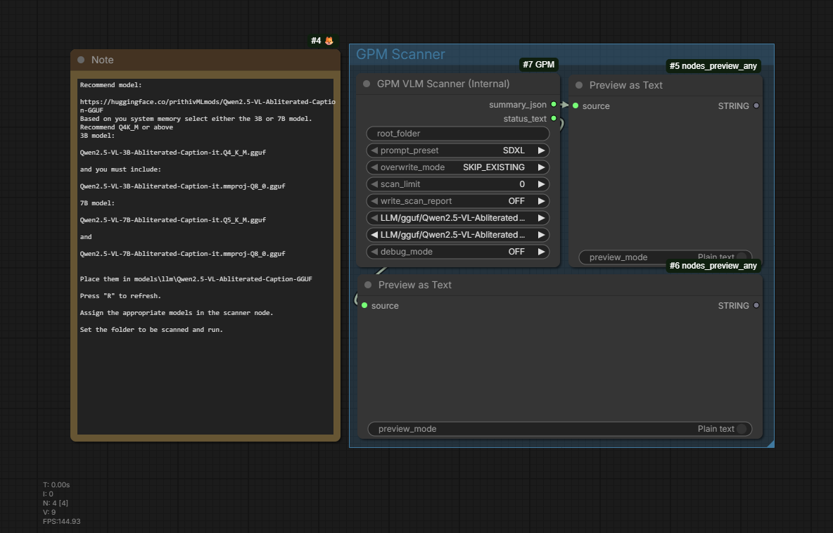 Scanner workflow